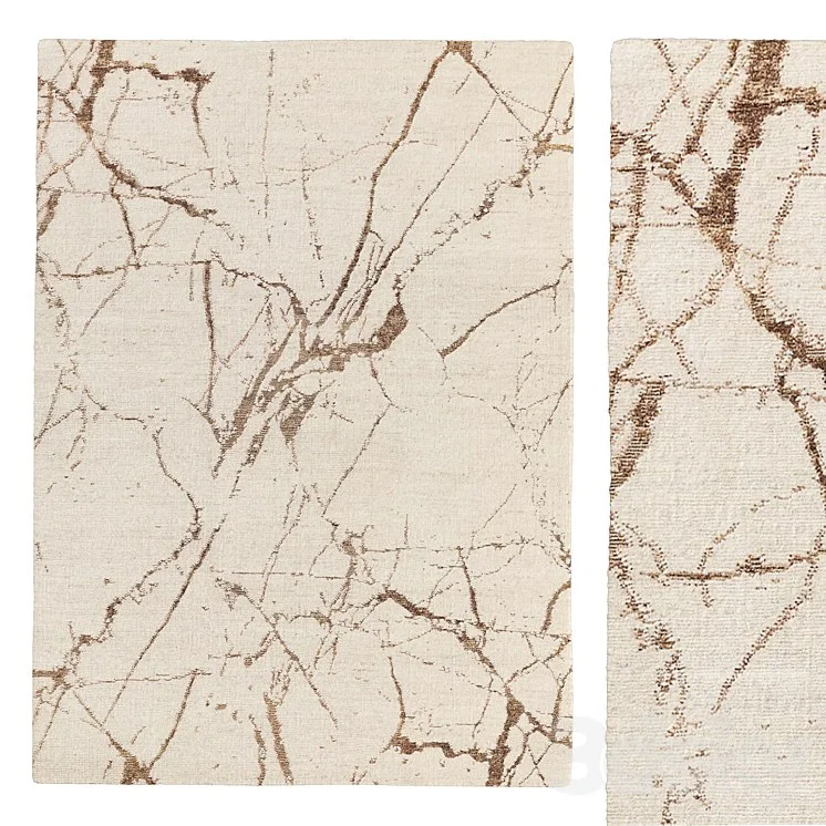 LAKSHMI HAND-KNOTTED WOOL RUG